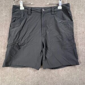 Patagonia Mens Gray Hiking Shorts 35 Active Zip Pocket Outdoor Casual